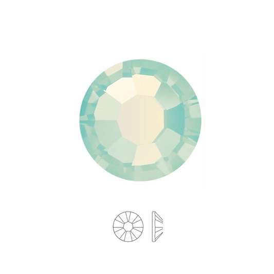 CHRYSOLITE OPAL - Crystal 43811615 - Strass dentaires à coller – Cristaux à dos plat (No Hotfix)