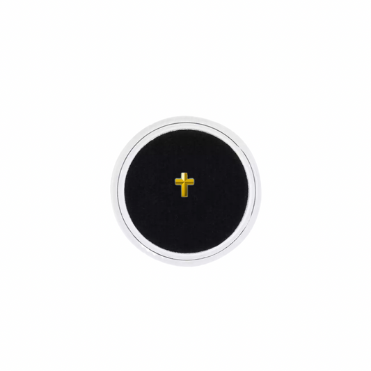 18K Gold Charm Croix