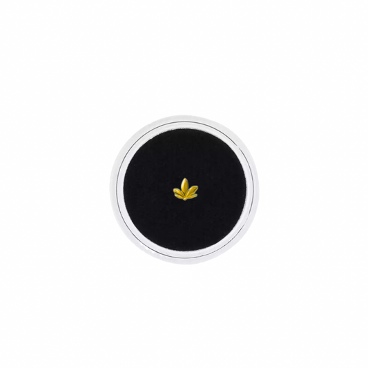 18K Gold Charm Feuille