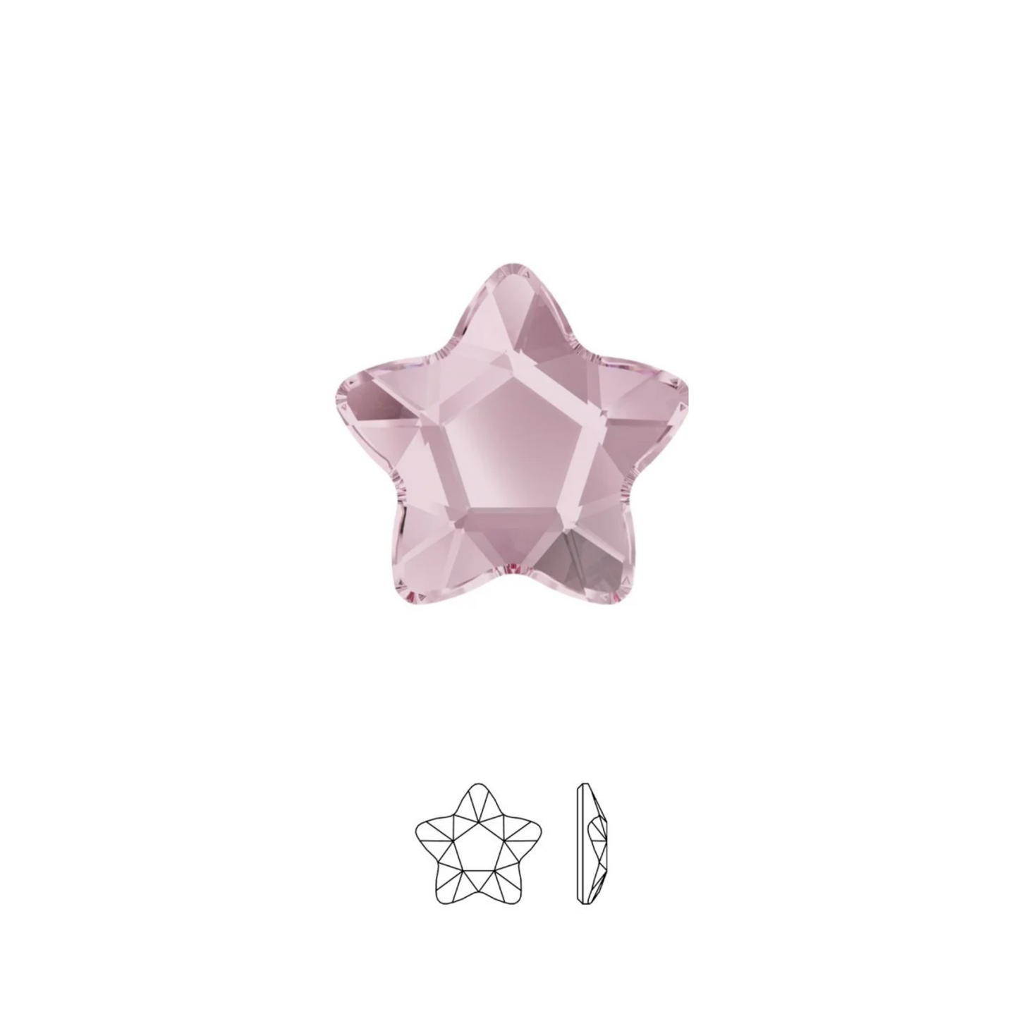 STAR FLOWER 2754 4mm Swarovski Strass dentaire / Tooth gems