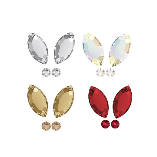 Papillon Swarovski Strass dentaire / Tooth gems