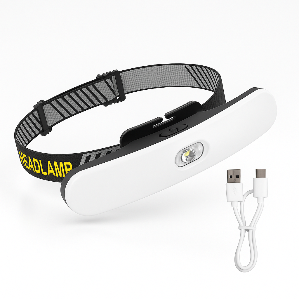 Lampe Frontale LED Rechargeable