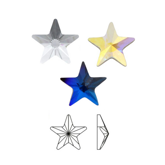 STAR Swarovski 2816 5mm Strass dentaire / Tooth gems